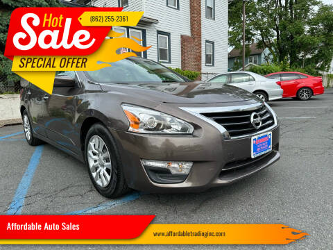 2013 Nissan Altima for sale at Affordable Auto Sales in Irvington NJ