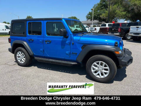 2023 Jeep Wrangler for sale at Breeden Pre-Owned in Van Buren AR