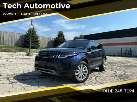2018 Land Rover Range Rover Evoque for sale at Tech Automotive in Milwaukee WI