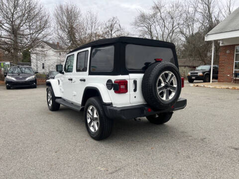 2018 Jeep Wrangler Unlimited Sahara