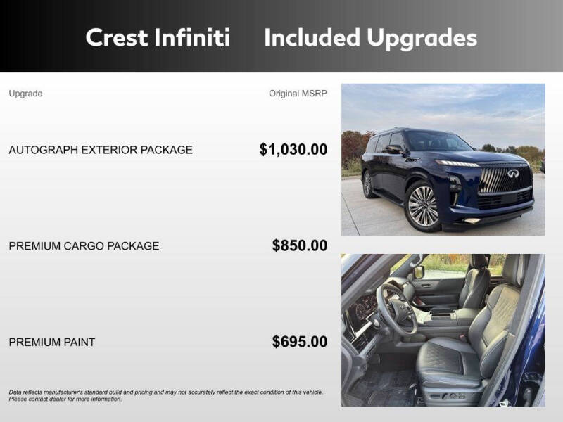 2025 Infiniti QX80 Autograph