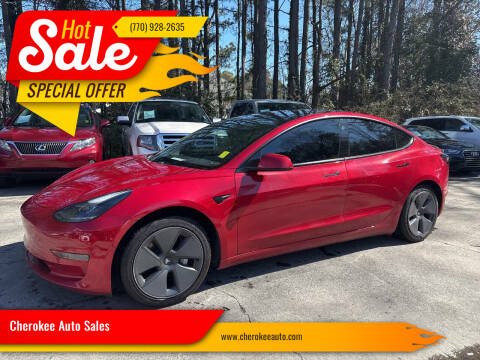 2021 Tesla Model 3 for sale at Cherokee Auto Sales in Acworth GA