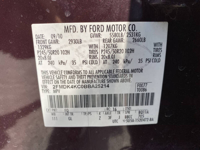 2011 Ford Edge Limited