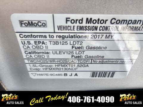 2017 Ford Escape SE