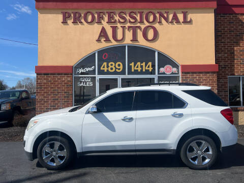 2014 Chevrolet Equinox for sale at Professional Auto Sales & Service in Fort Wayne IN