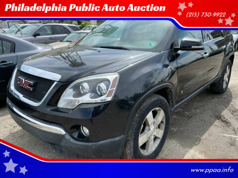 2010 GMC Acadia for sale at Philadelphia Public Auto Auction in Philadelphia PA