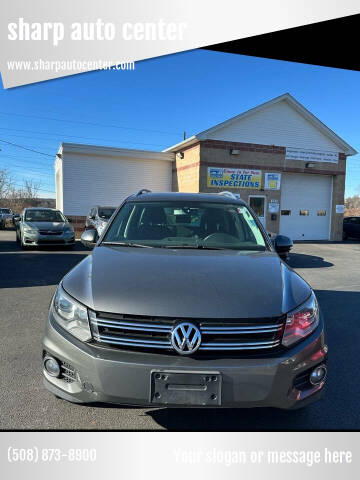 2016 Volkswagen Tiguan for sale at sharp auto center in Worcester MA