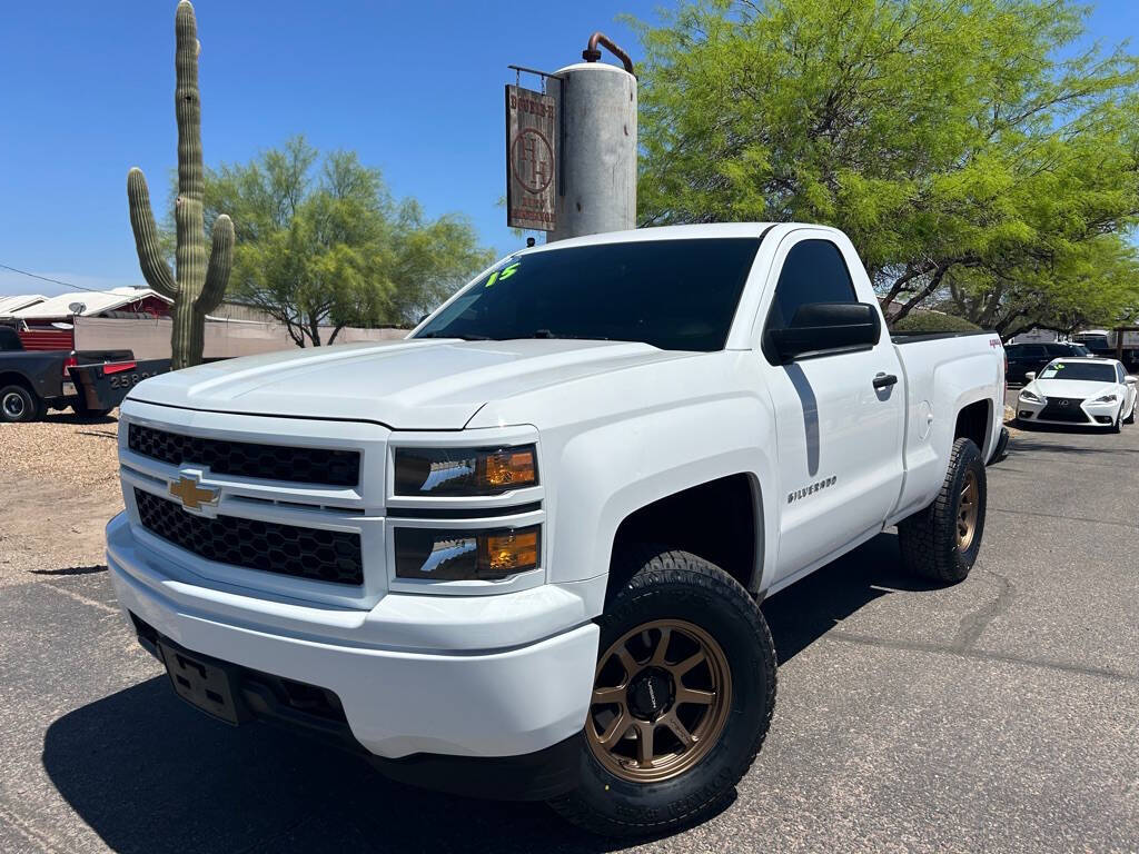 2015 Chevrolet Silverado 1500 for sale at Big 3 Automart At Double H Auto Ranch in QUEEN CREEK, AZ