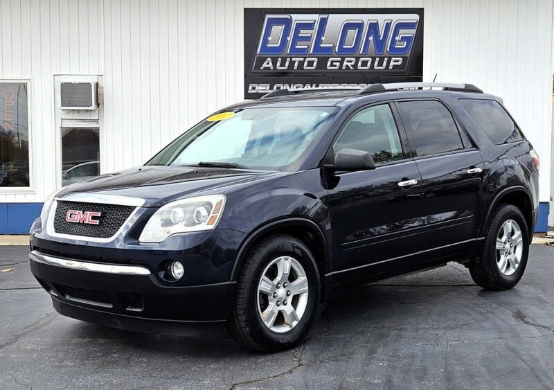 2012 GMC Acadia for sale at DeLong Auto Group in Tipton IN