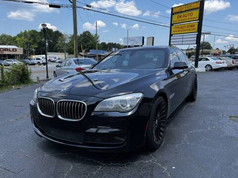 2013 BMW 7 Series for sale at DK Auto LLC in Stone Mountain GA