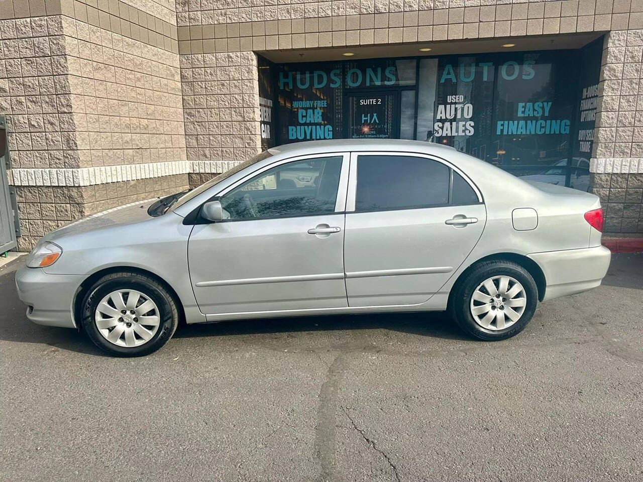 2004 Toyota Corolla for sale at HUDSONS AUTOS in Gilbert, AZ