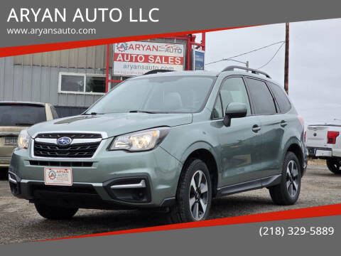 2018 Subaru Forester for sale at ARYAN AUTO LLC in Moorhead MN