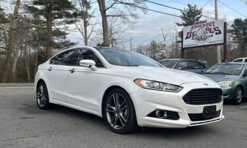 2016 Ford Fusion for sale at Knockout Deals Auto Sales in West Bridgewater MA