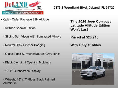 2026 Jeep Compass Latitude