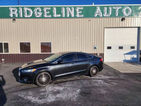 2013 Ford Fusion for sale at RIDGELINE AUTO in Chubbuck ID