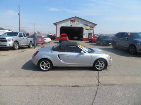 2003 Toyota MR2 Spyder for sale at Jefferson St Motors in Waterloo IA