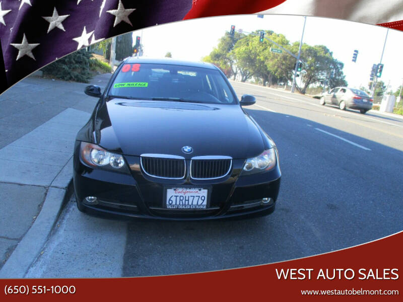 2008 BMW 3 Series for sale at West Auto Sales in Belmont CA