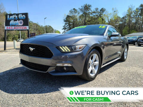 2015 Ford Mustang for sale at Let's Go Auto in Florence SC