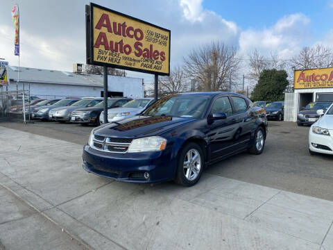 2013 Dodge Avenger for sale at AUTCO AUTO SALES in Fresno CA