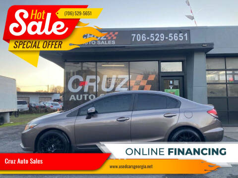 2013 Honda Civic for sale at Cruz Auto Sales in Dalton GA