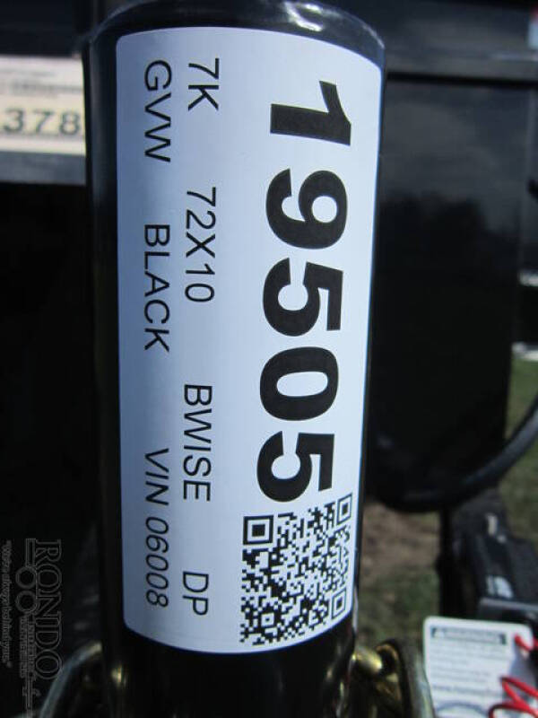 2025 BWISE Dump DTR610LP-7-D