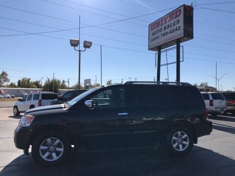 2012 Nissan Armada for sale at United Auto Sales in Oklahoma City OK