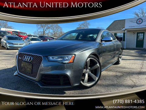 2013 Audi RS 5 for sale at Atlanta United Motors in Jefferson GA