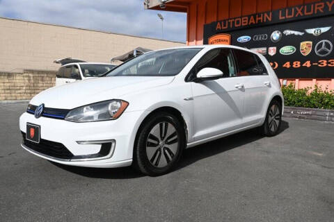 2016 Volkswagen e-Golf SE