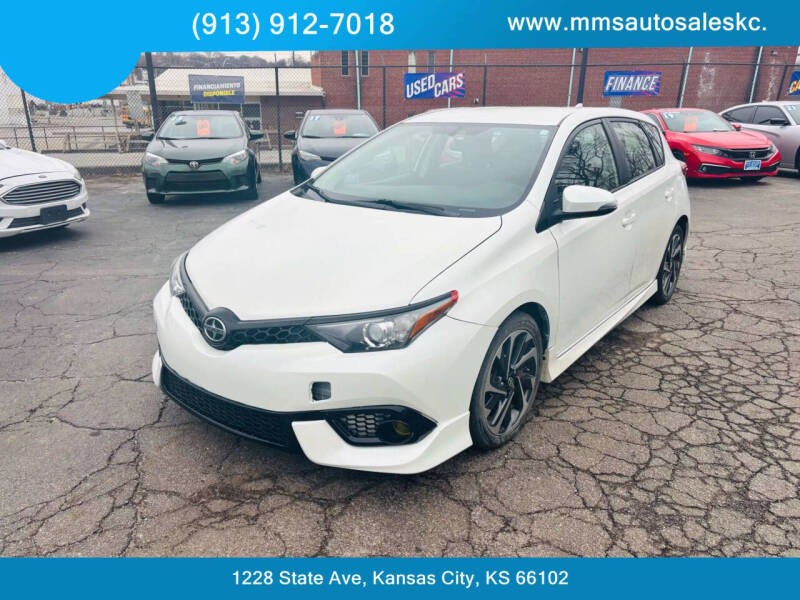 2016 Scion iM for sale at M&M's Auto Sales & Detail in Kansas City KS