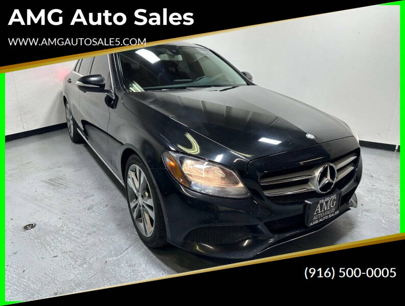 2015 Mercedes-Benz C-Class for sale at AMG Auto Sales in Rancho Cordova CA