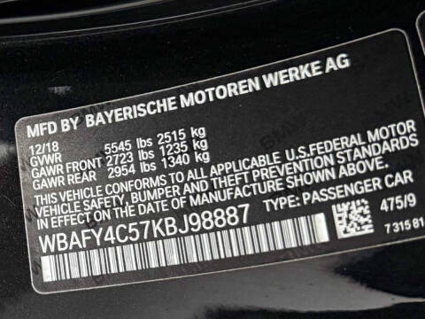 2019 BMW 8 Series M850i xDrive