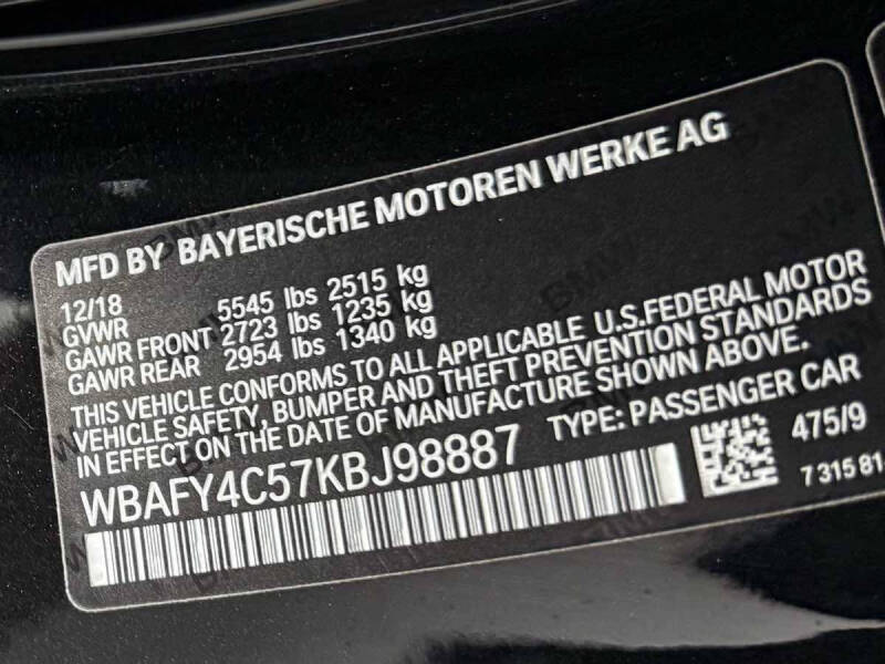 2019 BMW 8 Series M850i xDrive