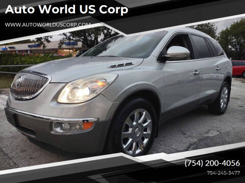 2012 Buick Enclave for sale at Auto World US Corp in Plantation FL