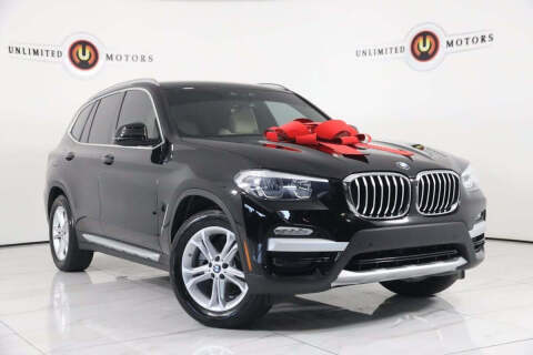 2019 BMW X3 for sale at INDY'S UNLIMITED MOTORS - UNLIMITED MOTORS in Westfield IN