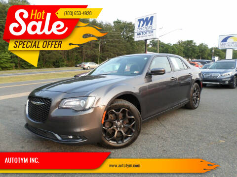 2019 Chrysler 300 for sale at AUTOTYM INC. in Fredericksburg VA