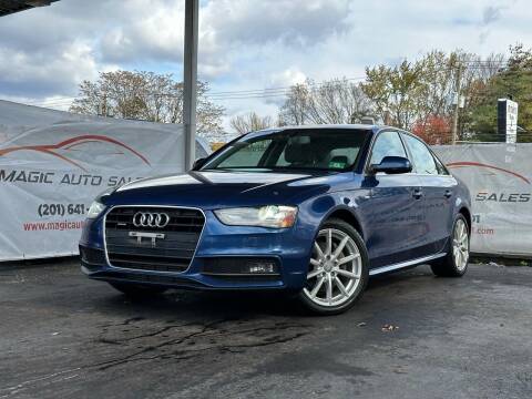 2014 Audi A4 for sale at MAGIC AUTO SALES in Little Ferry NJ