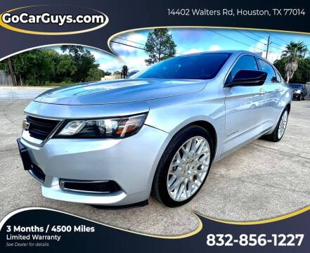 2016 Chevrolet Impala for sale at Gocarguys.com in Houston TX