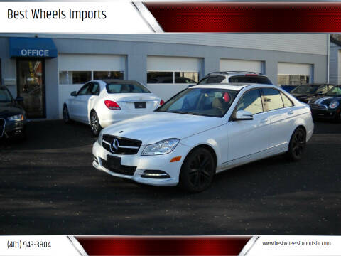 2013 Mercedes-Benz C-Class for sale at Best Wheels Imports in Johnston RI