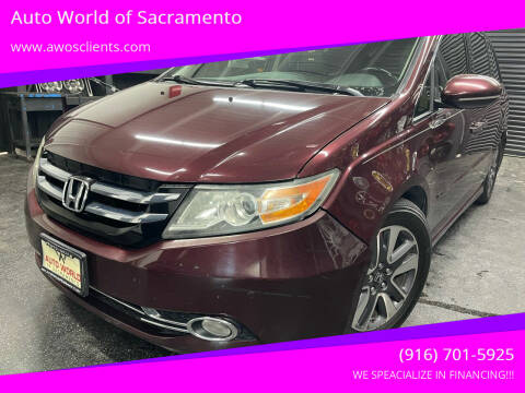2014 Honda Odyssey for sale at Auto World of Sacramento in Sacramento CA