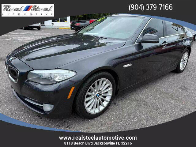 2012 BMW 5 Series for sale at Real Steel Automotive in Jacksonville FL