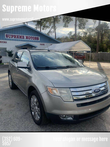 2008 Ford Edge for sale at Supreme Motors in Leesburg FL