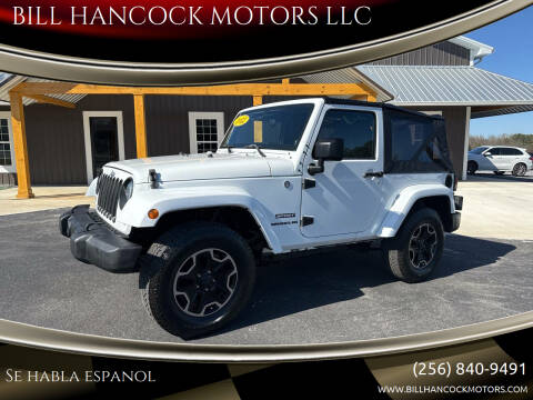 2012 Jeep Wrangler for sale at BILL HANCOCK MOTORS LLC in Albertville AL