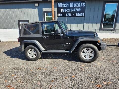 2008 Jeep Wrangler for sale at Mitch Motors in Granite Falls NC