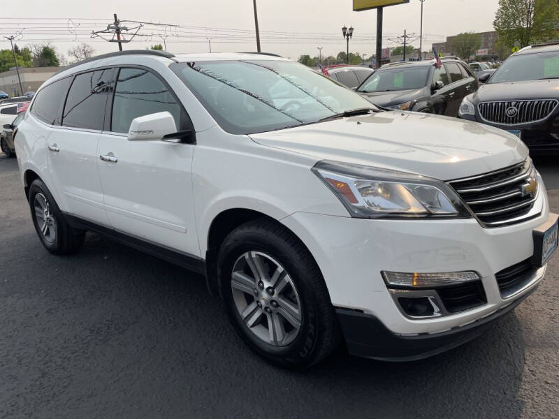 2015 Chevrolet Traverse for sale at Angies Auto Sales LLC in Saint Paul MN