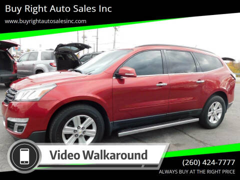 2014 Chevrolet Traverse for sale at Buy Right Auto Sales Inc in Fort Wayne IN