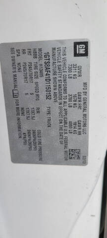 2013 GMC Savana 1500