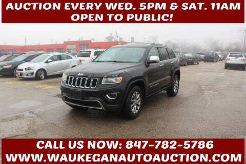 2015 Jeep Grand Cherokee for sale at Waukegan Auto Auction in Waukegan IL