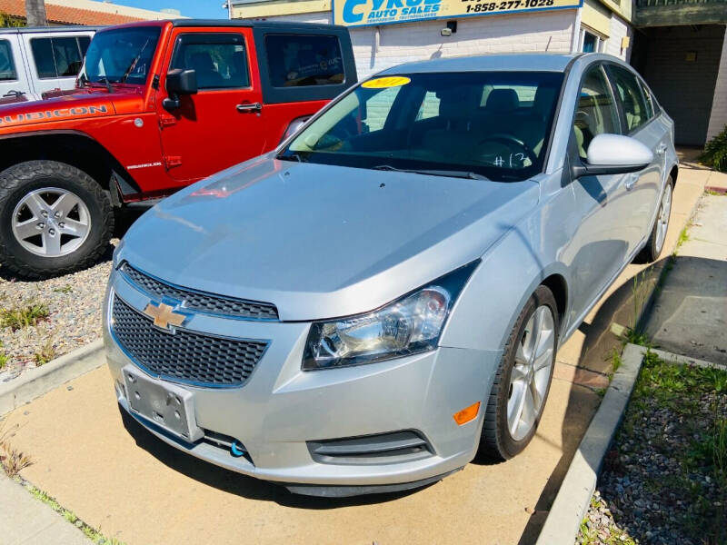 2011 Chevrolet Cruze for sale at Cyrus Auto Sales in San Diego CA
