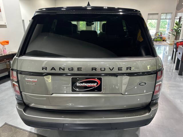 2019 Land Rover Range Rover HSE