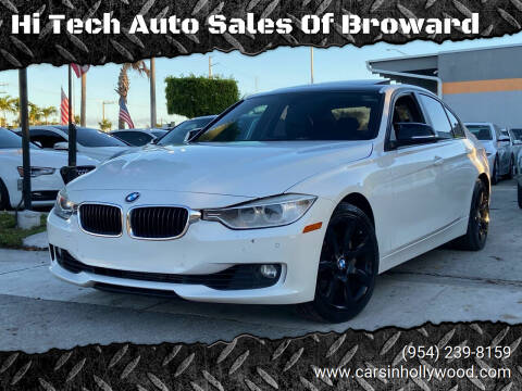 2014 BMW 3 Series for sale at Hi Tech Auto Sales Of Broward in Hollywood FL